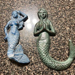 Mermaids wrought iron